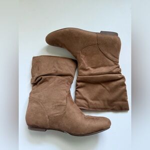 Faux Suede Boot
